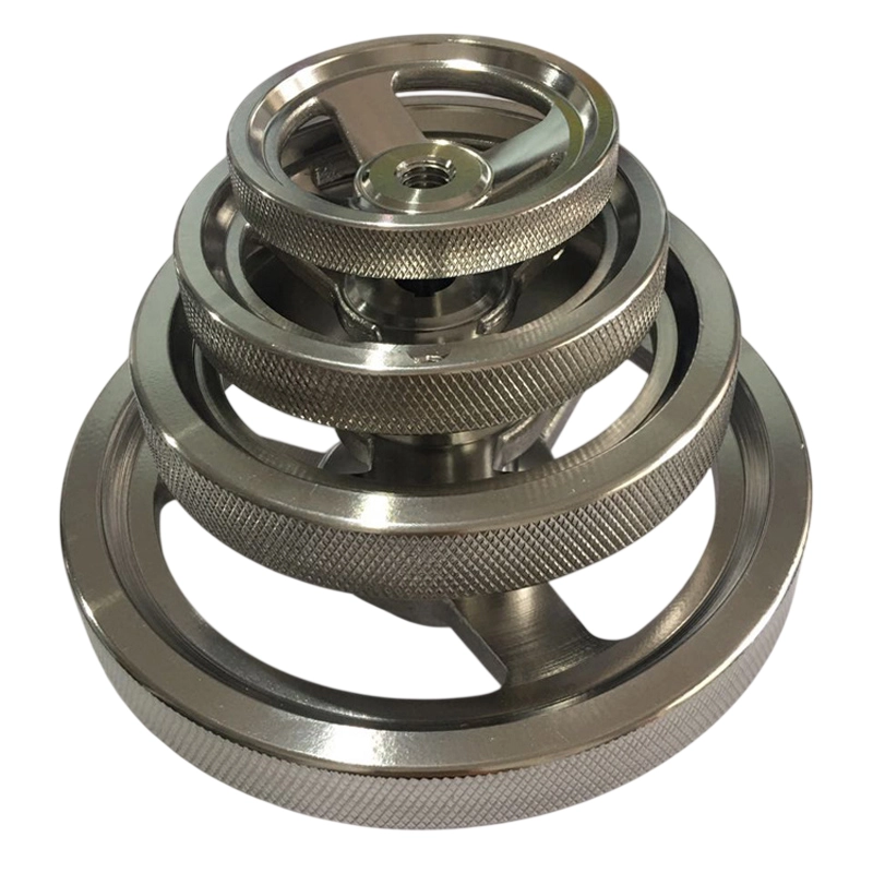 1 Stainless Steel Machine Spoked Handwheels