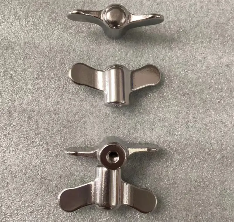 2 Wing Knobs Female Thread