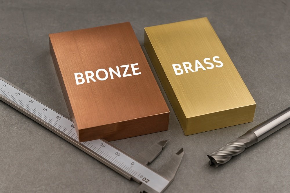 Bronze And Brass Samples For Cnc Machining Material