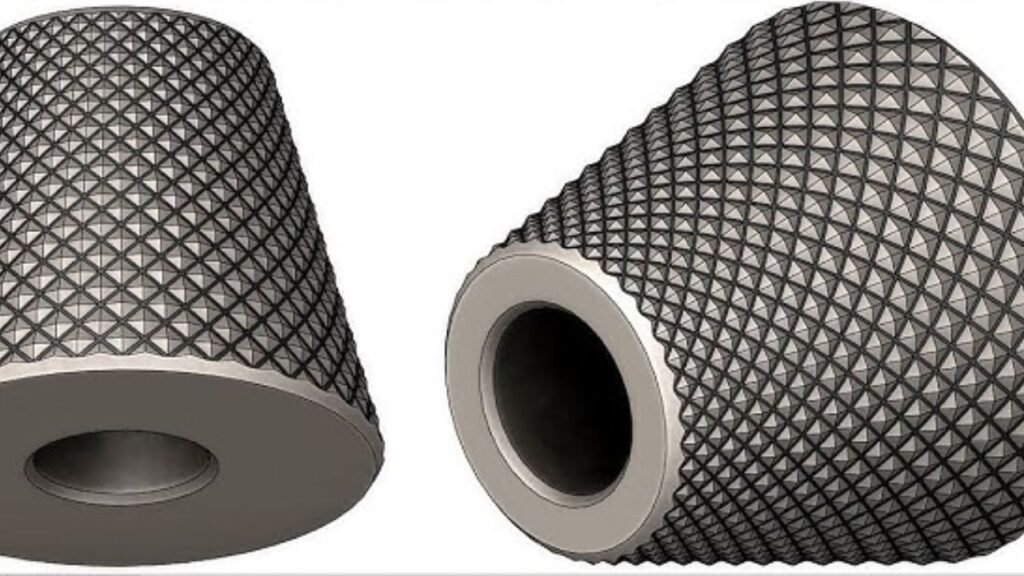 Helical Spiral Knurling Advanced