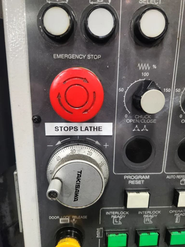 Machine Knob Safety