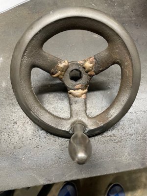 Lathe Handwheel Replacement