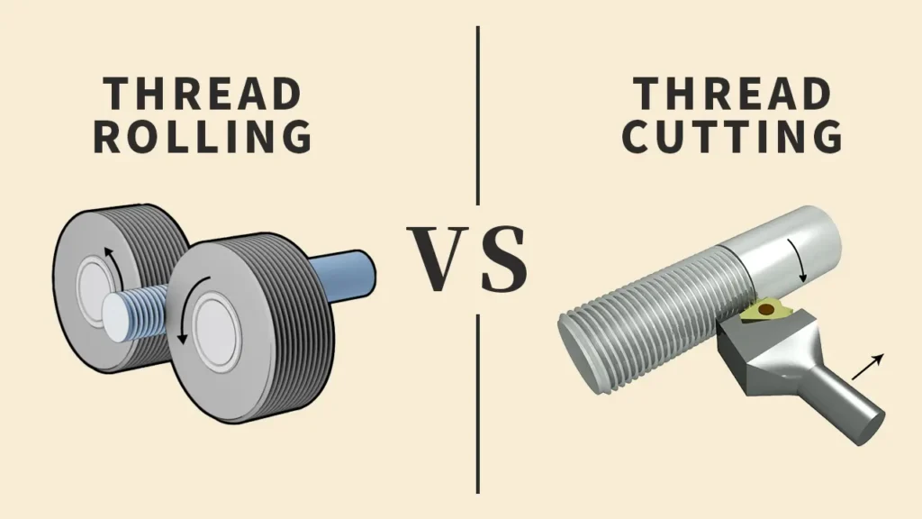 Thread Rolling Vs Cutting