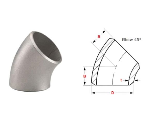 45 Degree Elbow