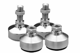 How Does Leveling Feet Stud Material Affect Performance?