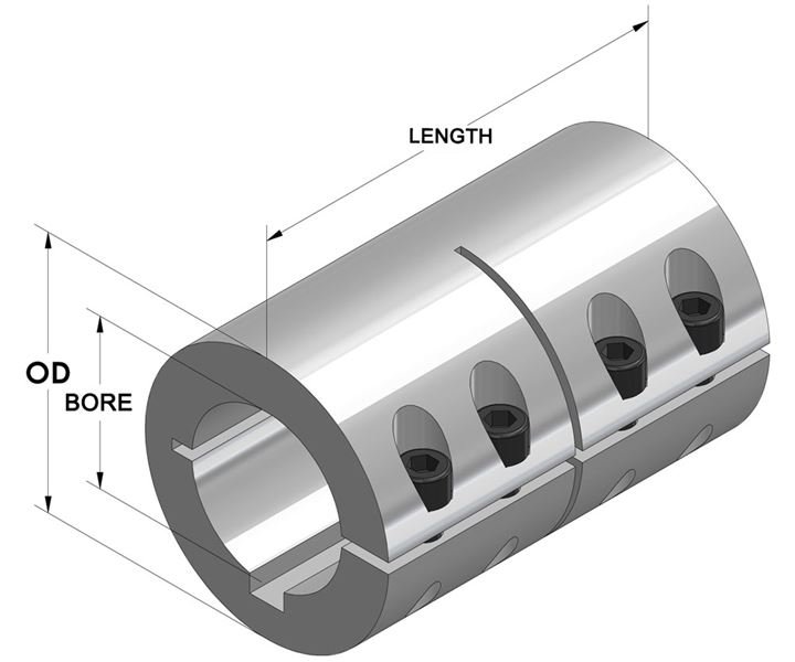 Coupling Bore Keyway Specification